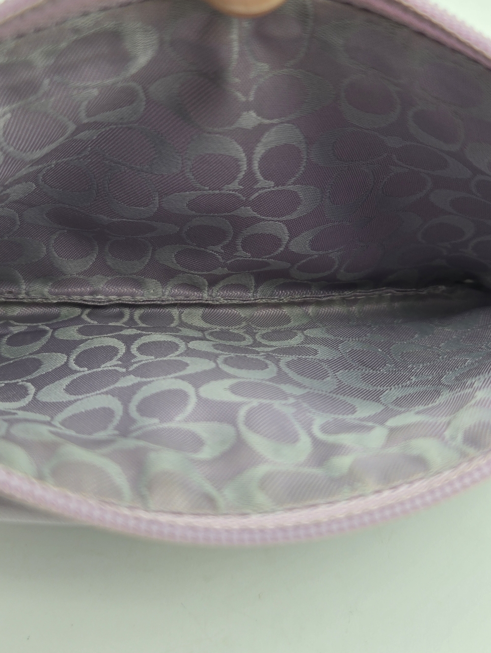 Coach Soho Lilac Wristlet - Picture 12 of 13